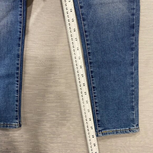 Levi's 720 Jeans Womens 31 x 28 High Rise Super Skinny Medium Wash Stretch Denim - Picture 8 of 12